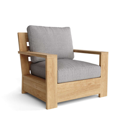 Madera Outdoor Teak Lounge Chair
