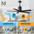 Patricia 60'' Ceiling Fan with LED Lights-257722804-257734827