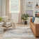 Probolinggo Machine Washable Persian Light Blue Area Rug