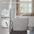 Los Flexi 21" Tall Two-Piece Skirted Toilet with Cyclone Flush, Elongated Bowl & Soft-Close Seat-118434691