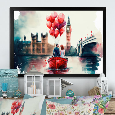 " Romantic Couple On The Water II "