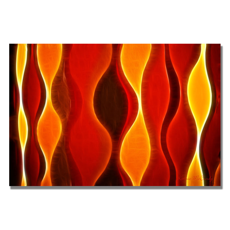 « flamme plus grand » par kathie mccurdy,, impression sur toile tendue encadrée, H 16 po x l 24 po x P 2 po