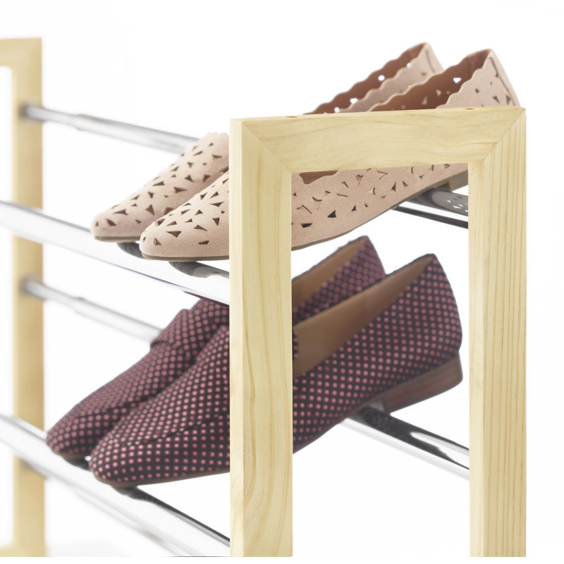 Alana 21 Pair Stackable Shoe Rack