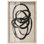 Décoration murale Beige Black I Shadowbox Print Line par Art Remedy