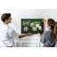 Wall Mounted cork board with print decorative wall pin board for wall for office bulletin board ideas Grassy map