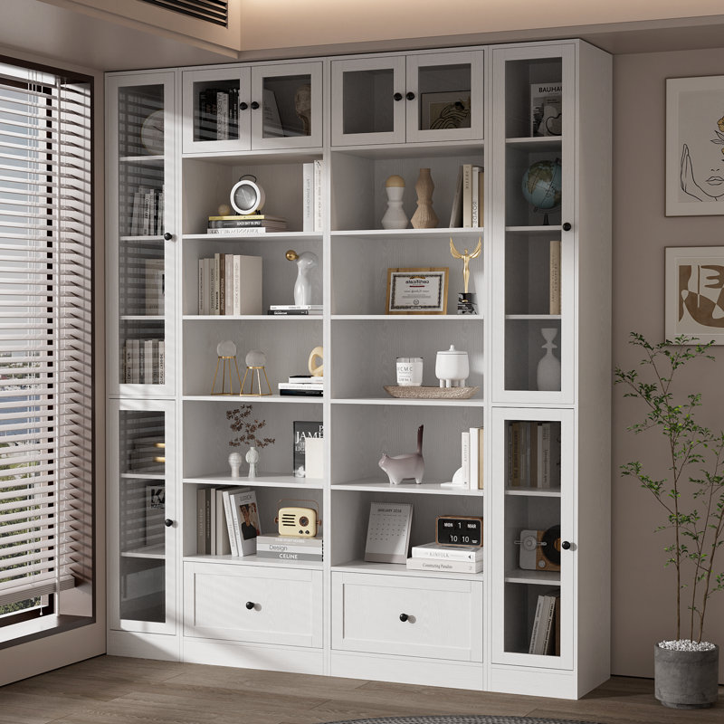 Garde-manger 85,8 po x l 72 po avec bibliothèques