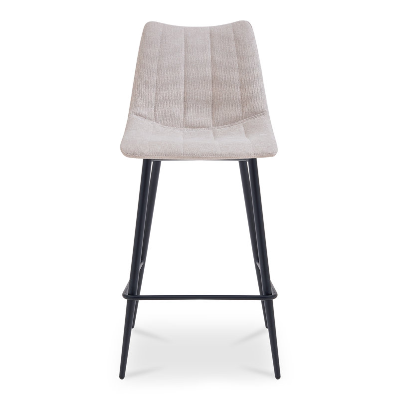 Finnigan Counter & Bar Stool, Bar Stool (30" Seat Height), Brown/Faux Leather