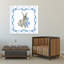Impression d'art mural abstrait Bluebonnet Bunnies-1618708020
