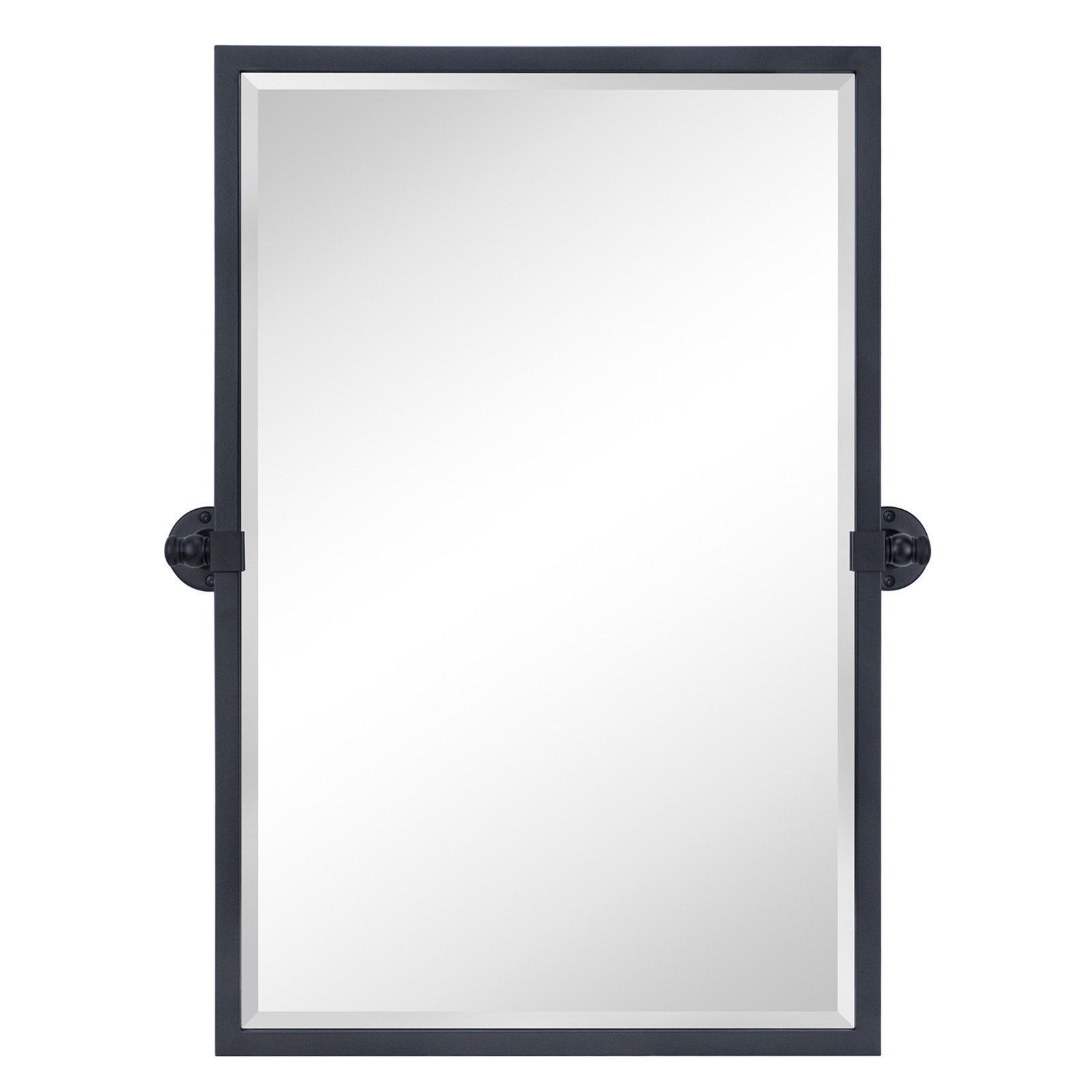 Mirror, 30" x 20", Matte Black