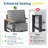 Patio Swivel Chairs With 360-Degree Rotating