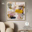 «Expressive Canvas I», reproduction d'art sur toile par Art Remedy, cadre doré, 40 x 40-2012549060-2012549116