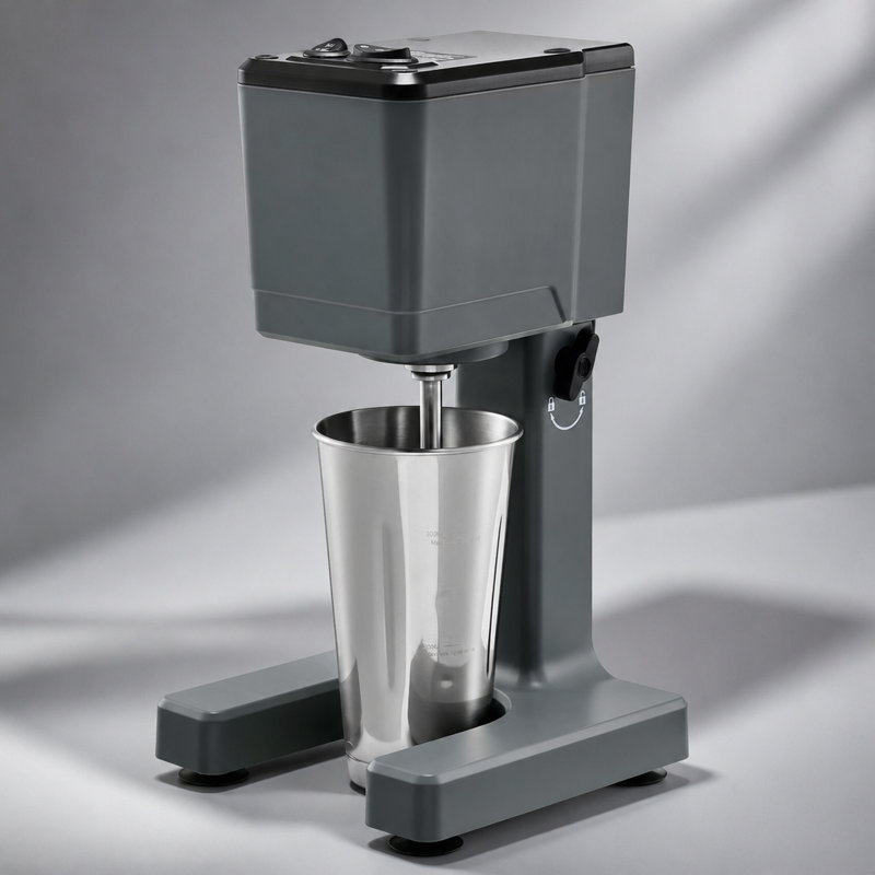 Mélangeur à lait 150W avec réglage à deux vitesses et tasse en acier inoxydable