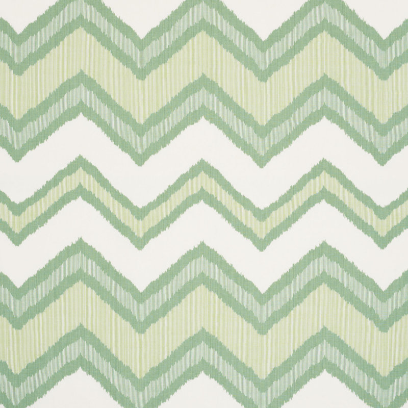 Chevron Fabric, Green