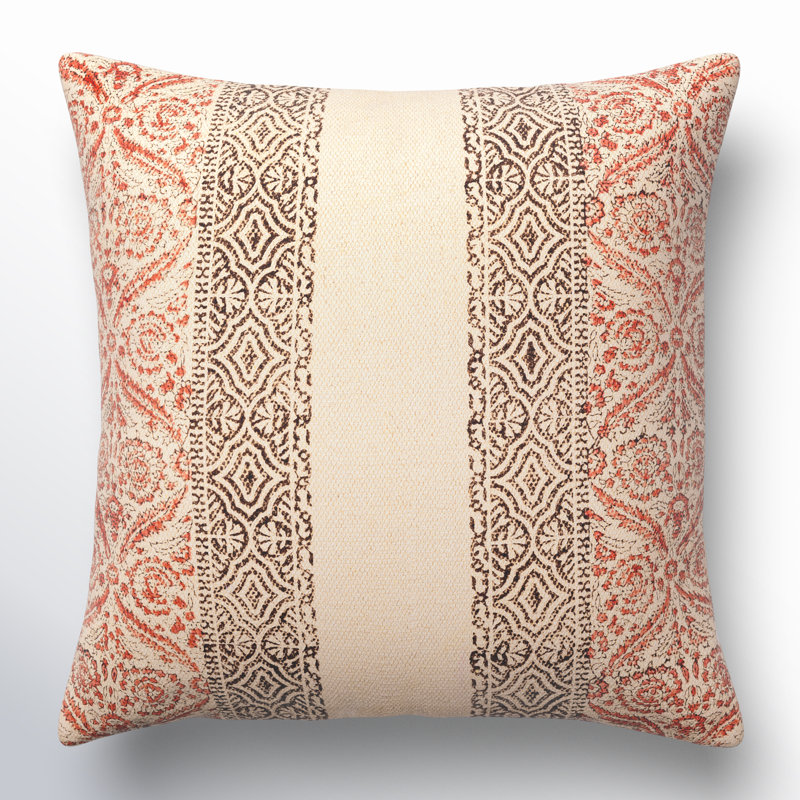 Rowen Throw Pillow Cover, 20" H x 20" W, Pillow Cover Only - No Insert
