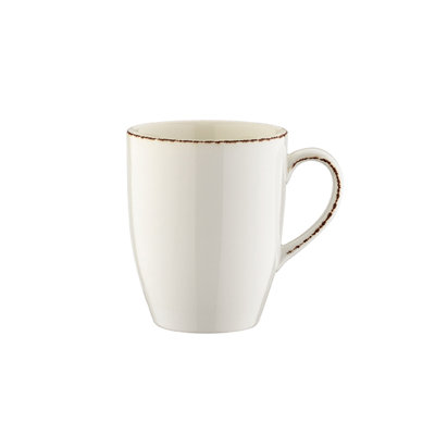 , 1 ensemble de tasses blanches (6)