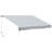 Outsunny Retractable Awning, Patio Awning Sunshade Shelter With Manual Crank Handle, 280Gsm UV Resistant Fabric And Aluminum Frame For Deck, Balcony, Yard-138908416-138908432