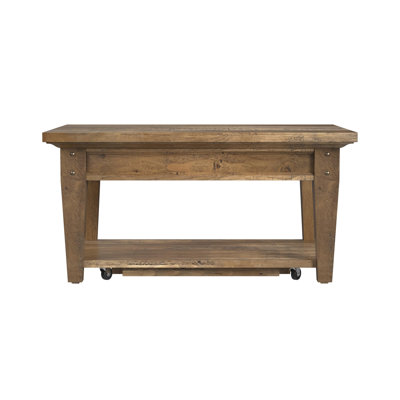 Eralynn Reclaimed Wood Rectangular Cocktail Table