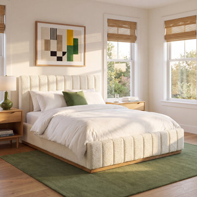 Upholstered Platform Bed