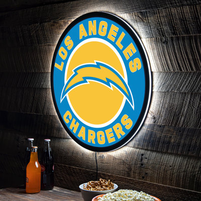 NFL LED Round Lighted Wall Sign