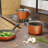 Flonal Pepita Nonstick 8-piece Cookware Set â€“ Bronze