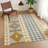 Machine Washable Indoor/Outdoor Chantille ACN2522 Southwest Rug-1810036717-1810036697