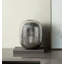 Vase en aluminium, stries argentées-675063337