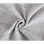 Ensemble 2 pièces gris - Canapé 3 places avec assise rembourrée épaisse et table d'appoint en tissu bouclé pour la maison, canapés gris