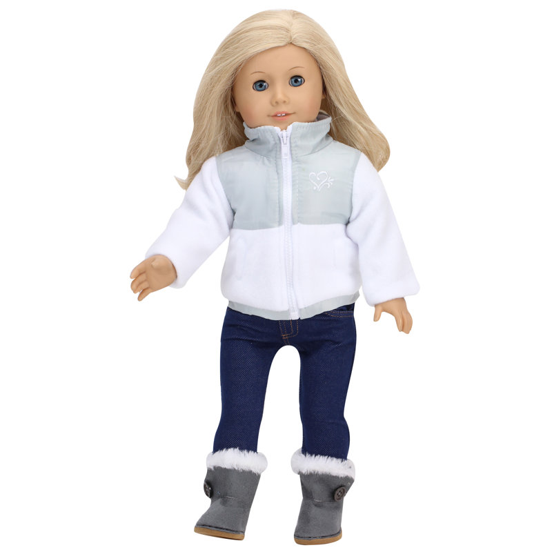 Doll Button Ewe Boot