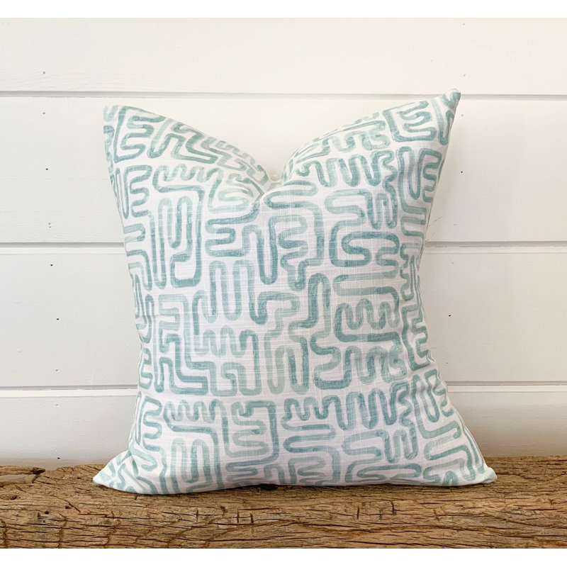 Housse de coussin 100% coton, 21,5 po x 21,5 po