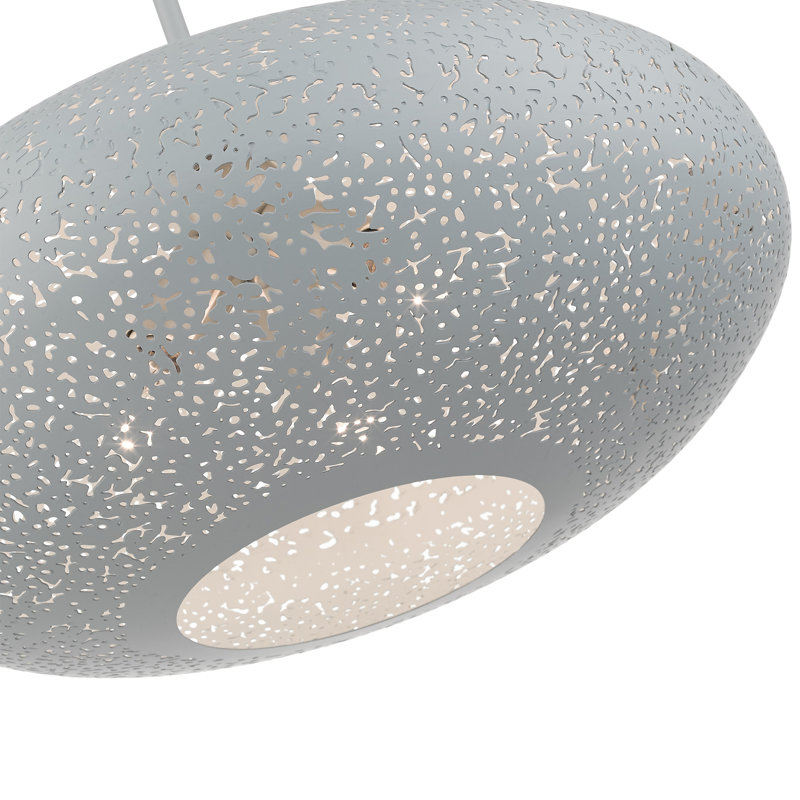 Bion - Light Bronze Pendant, 50.75"H x 20"W x 20"D, Nordic Gray
