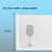32" Ceramic Undermount Basin - Stylish White For Contemporary Kitchen Designs Sink Chipping , Rectangular