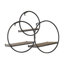 Sculpture murale décorative ronde en métal pour décoration intérieure-1358845746