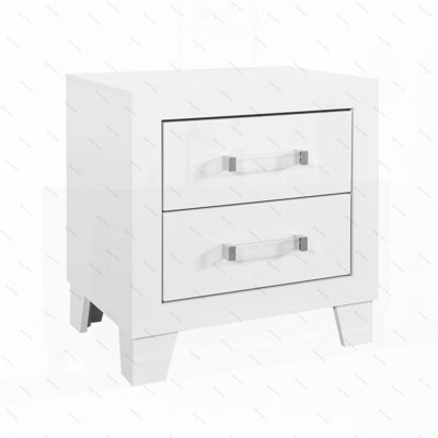 Table de chevet blanche OMODA