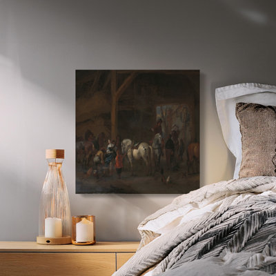 Jakes 1 Piece Wrapped Canvas Wall Art Set