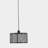 Metal mesh pendant light