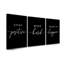 3 Piece Wrapped Canvas Print