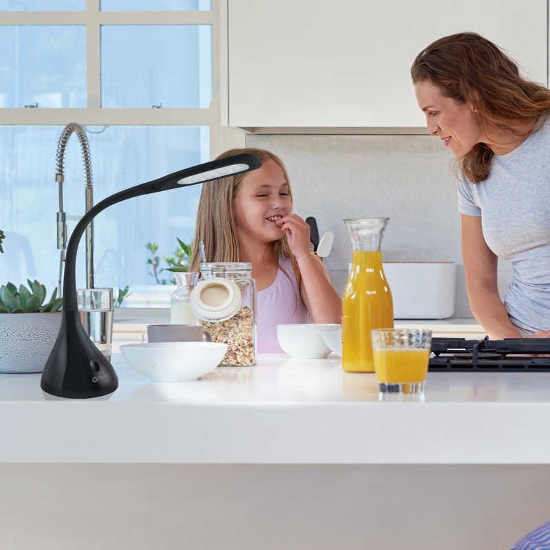 OttLite Curve LED Desk Lamp with 4 Brightness Levels