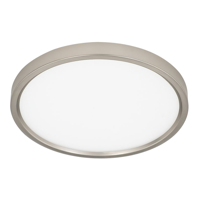 Garniture décorative pour la série RDL, 12", Nickel brossé