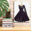 Toile épique «Black Dress Thread» par Janie McGee, toile épique, 12 po x 16 po-1949492523
