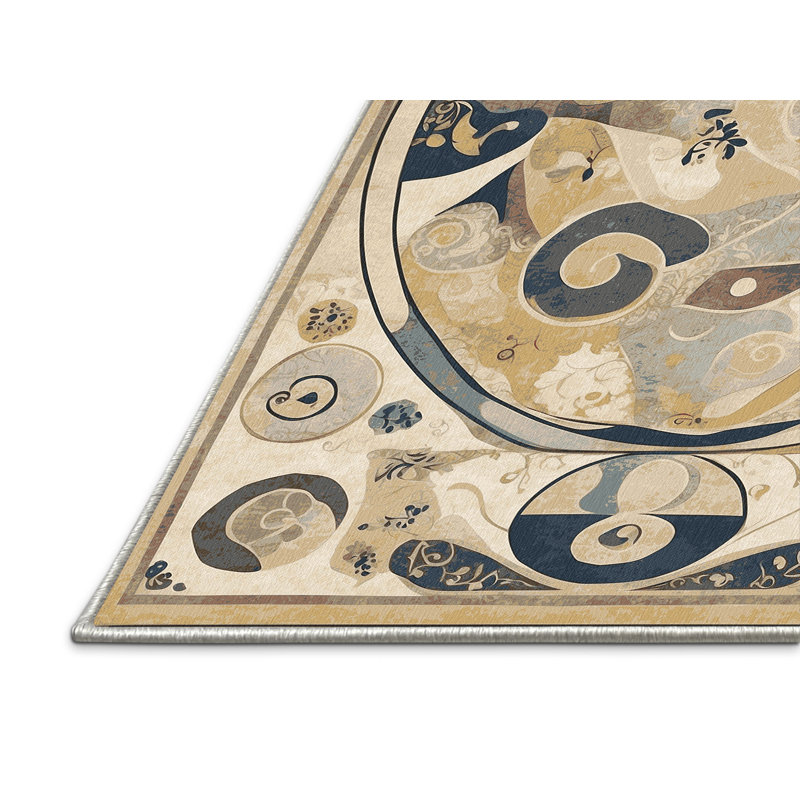 Jazzy Swing Rug, Rectangle 3' x 5'
