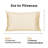 Sunflower Luxurious 100% Cotton Sateen Weave Sliver Snug Fit Pillowcases Set-122611585-122611586
