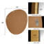 Miroir mural asymétrique pour salle de bain-98612895