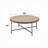 Industrial Style Round Coffee Table