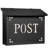 Pasadena Brass Wall Mounted Mailbox-1947658671-1947658673