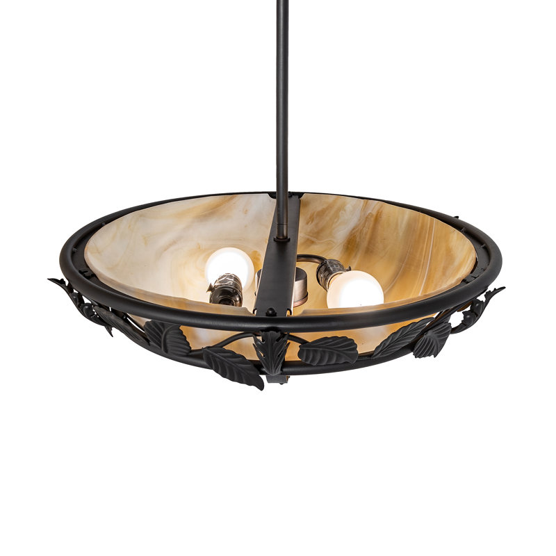 2 - Light Semi Flush Mount