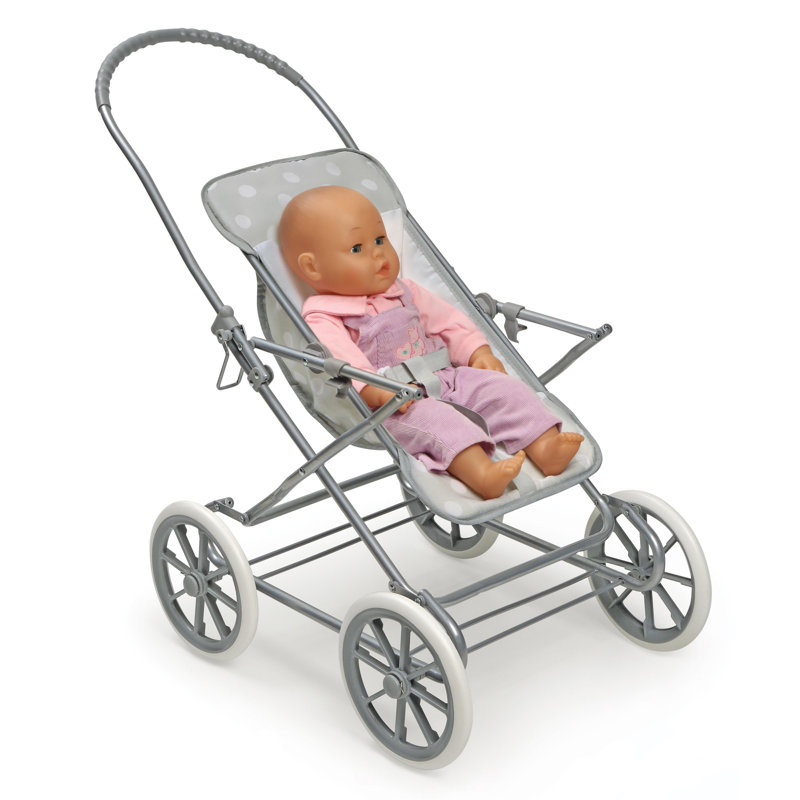 Just Like Mommy 3-In-1 Doll Stroller, Gray
