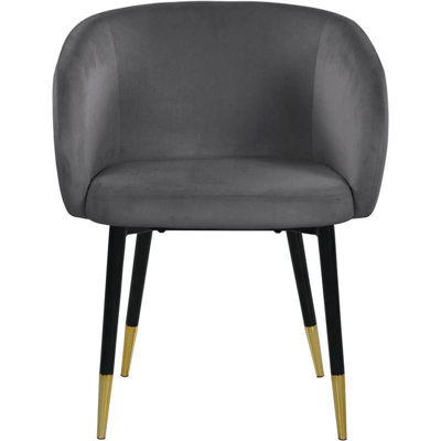 Cesalie 18'' H Velvet Upholstered Side Chair