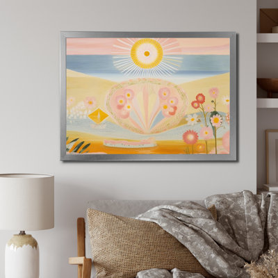 Cosmic Renaissance, Spiritual Illustration I - abstrait, reproduction d'art sur toile
