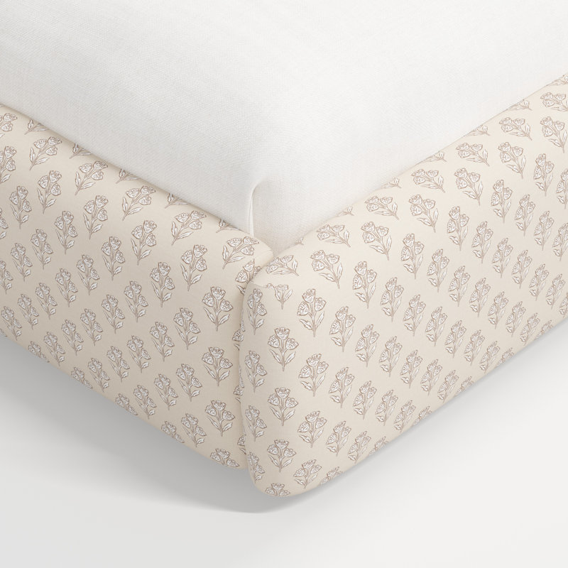 Stoffer Home x Cloth and Co. Marisa Bed, Francie Cream, Queen
