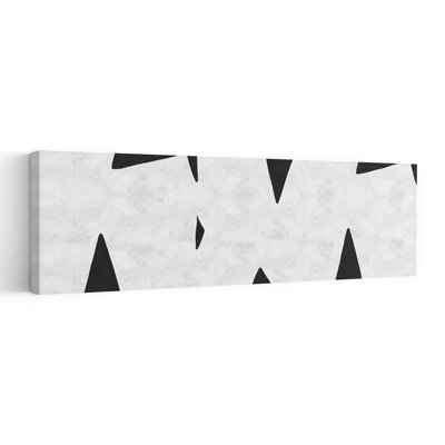 Dynamic Jagged Shapes by Vitor Costa - Wrapped Canvas Panoramic Print